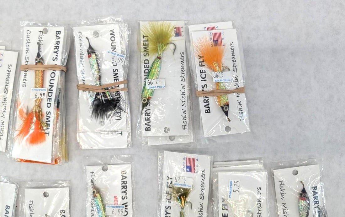 (22+/-) Fishin' Mishin' Streamers Fly Lures - 5