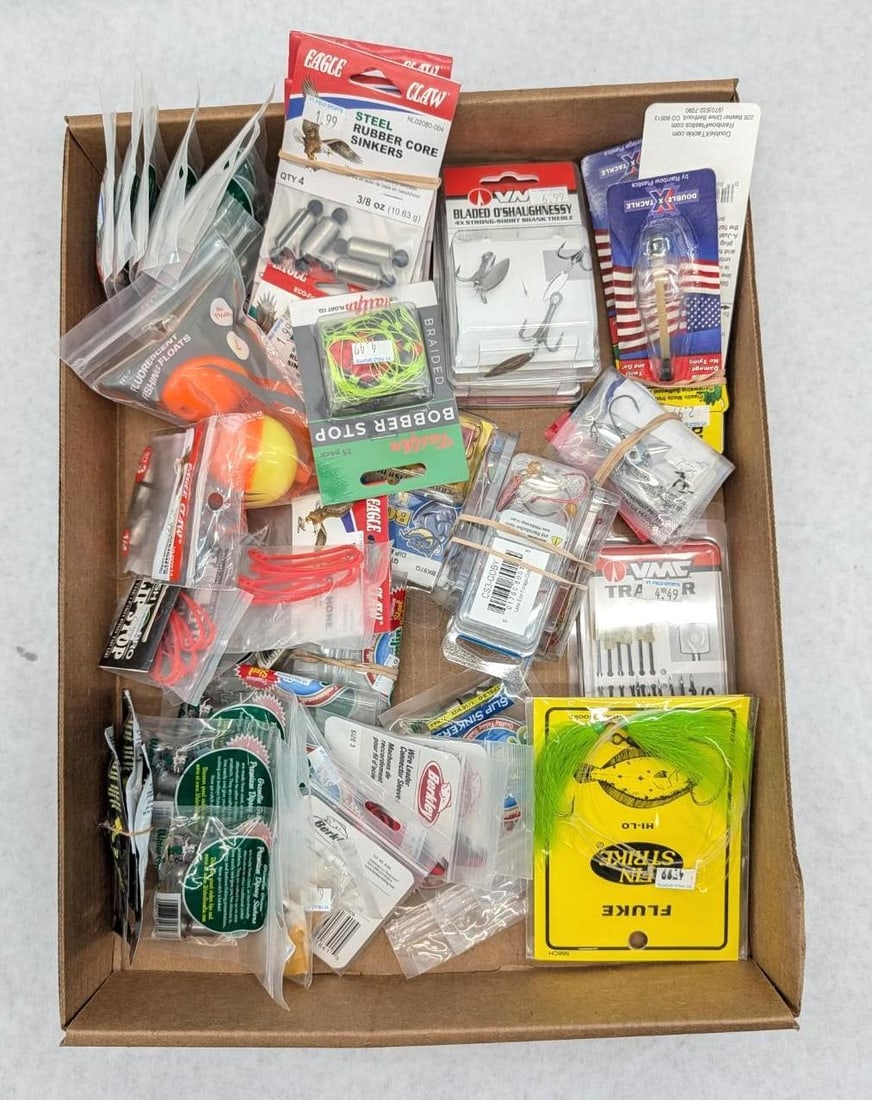 Asst. Hooks, Bait Tubes, Bobbers & Sinkers: Asst. Hooks, Bait Tubes, Bobbers & Sinkers