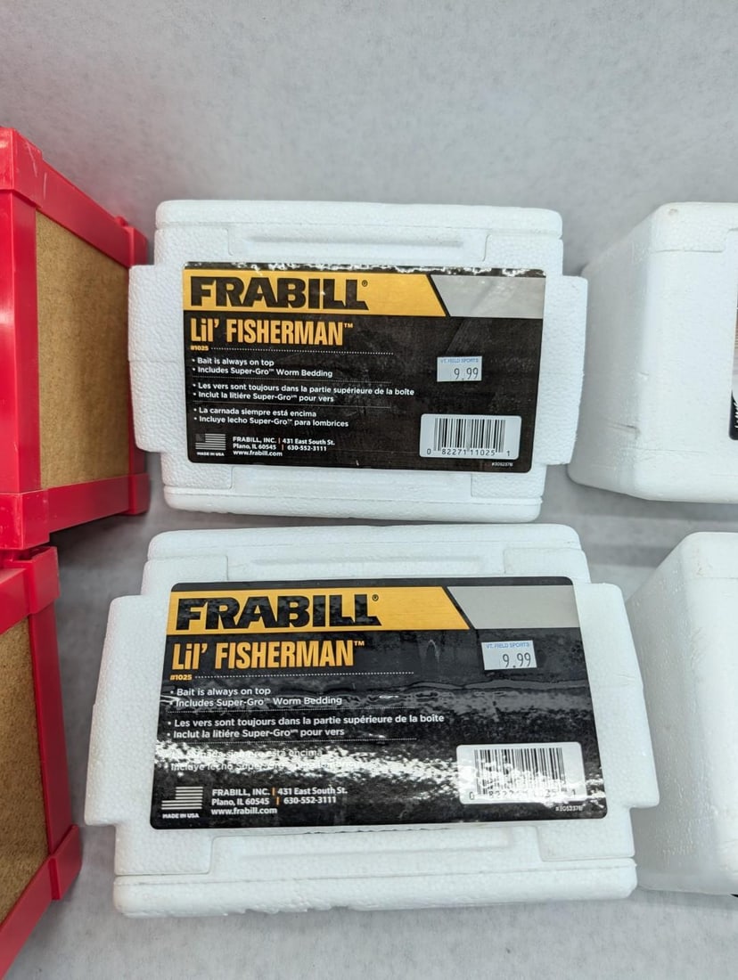 (8) Frabill Bait Carriers - 4