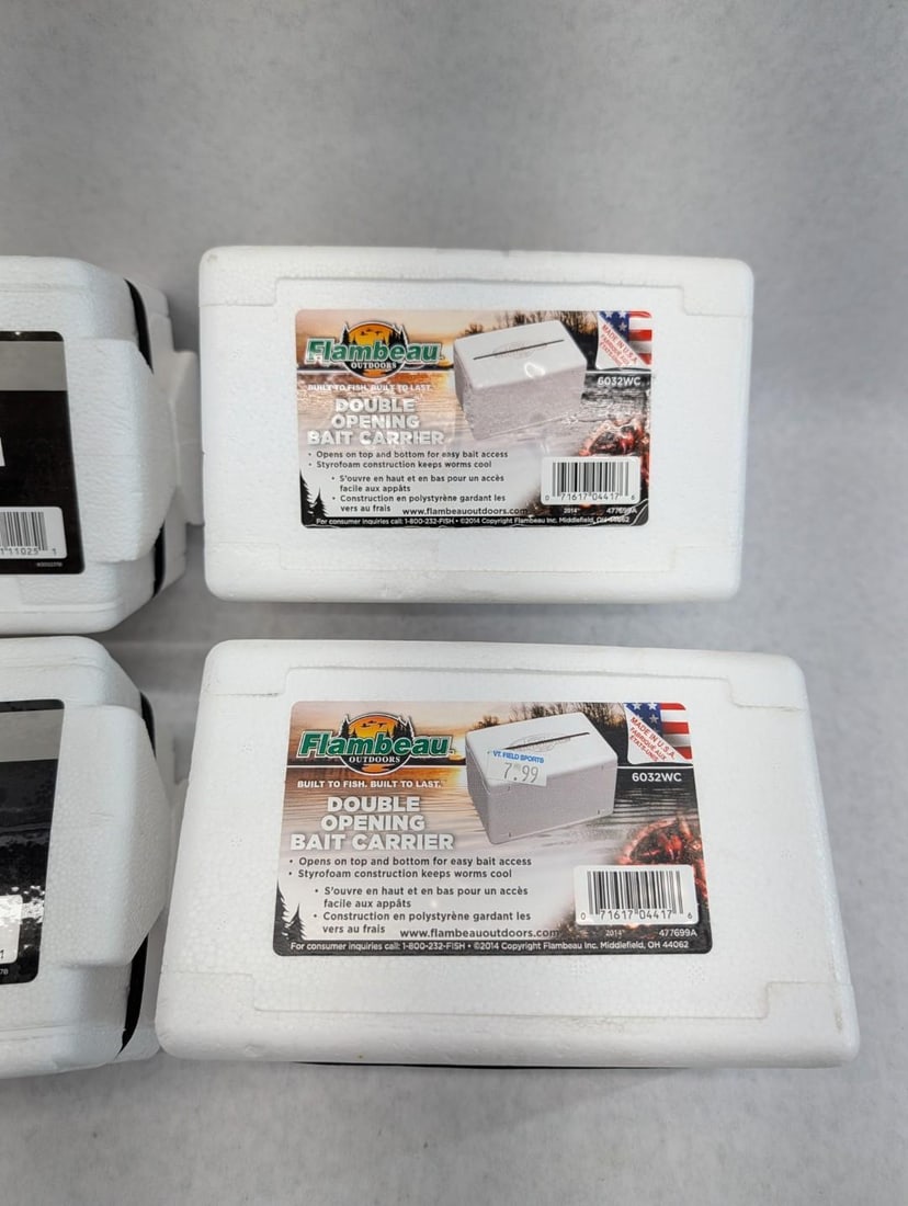 (8) Frabill Bait Carriers - 5