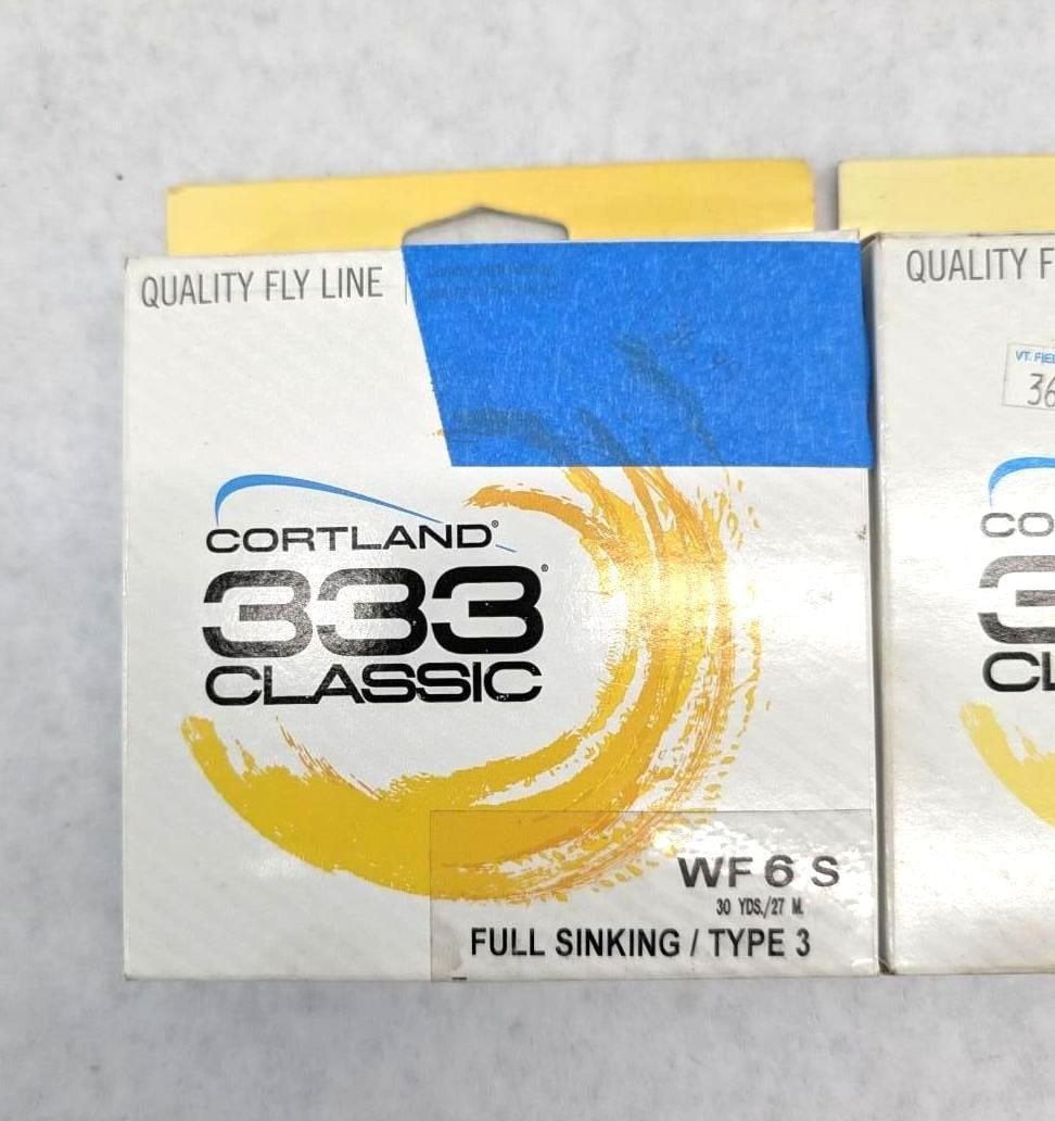 (3) Cortland 333 Classic Fly Line - 2