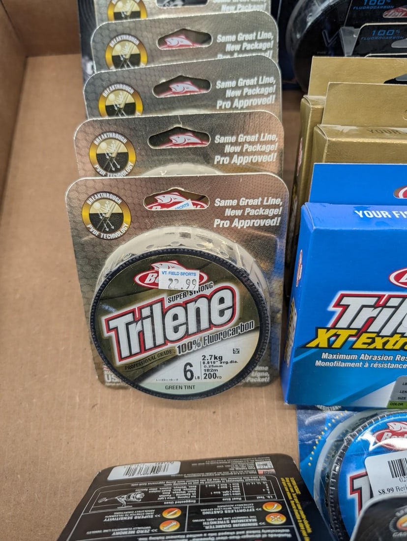 (20+/-) Spools of Berkley Fishing Line - 3