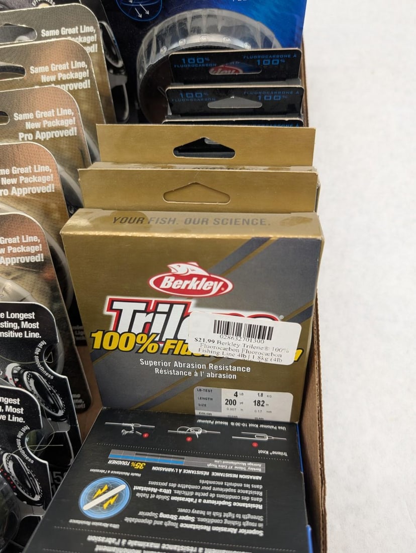(20+/-) Spools of Berkley Fishing Line - 9