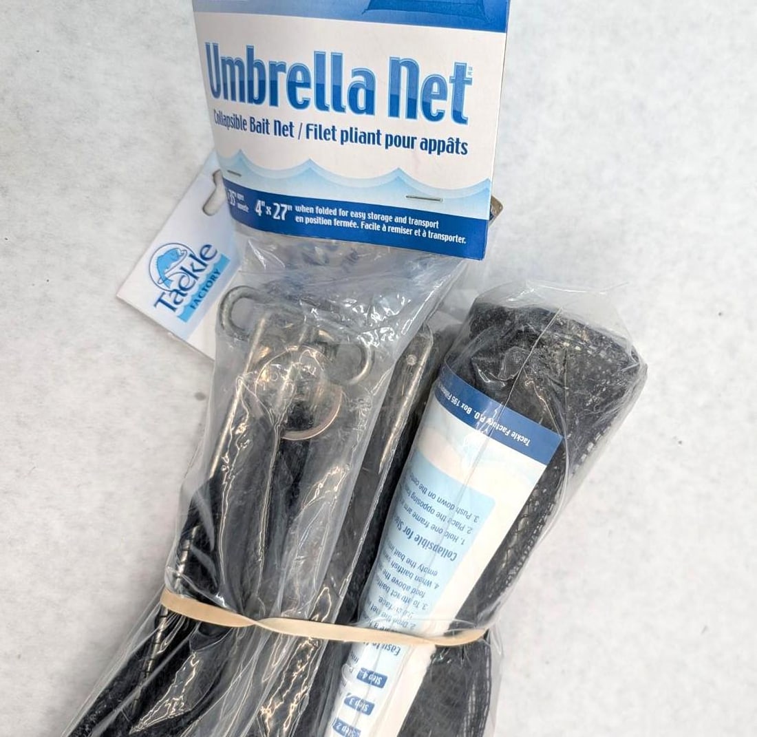 (3) Tackle Factory Collapsible Umbrella Nets - 4