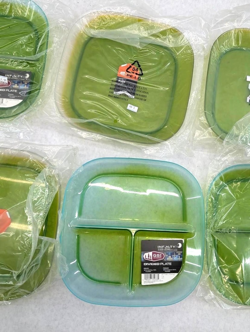(10) GSI Outdoors Divided Plates - 5