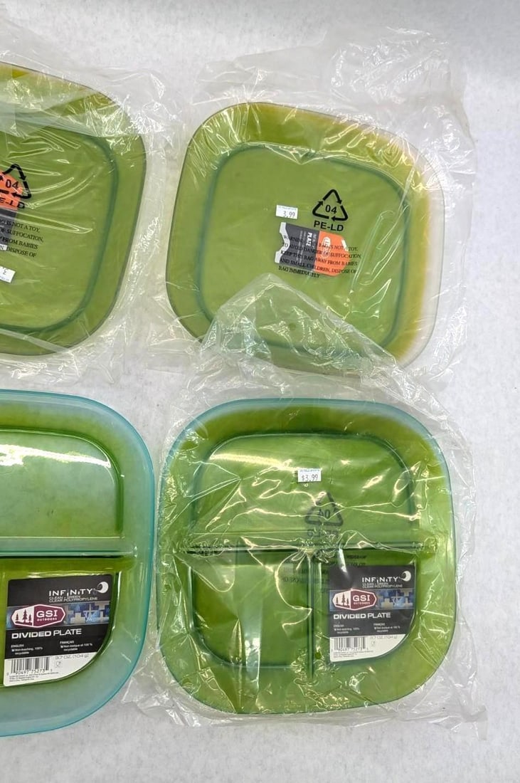(10) GSI Outdoors Divided Plates - 6