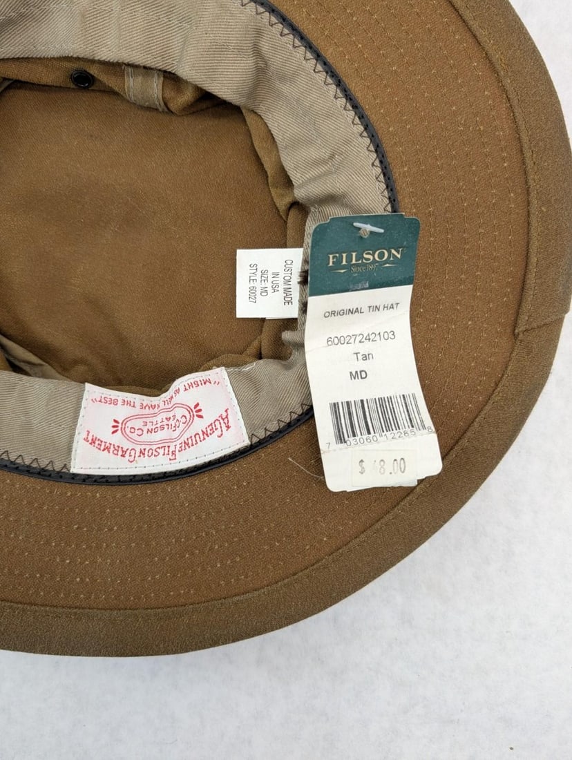 (2) Filson Original Tin Hat - 4