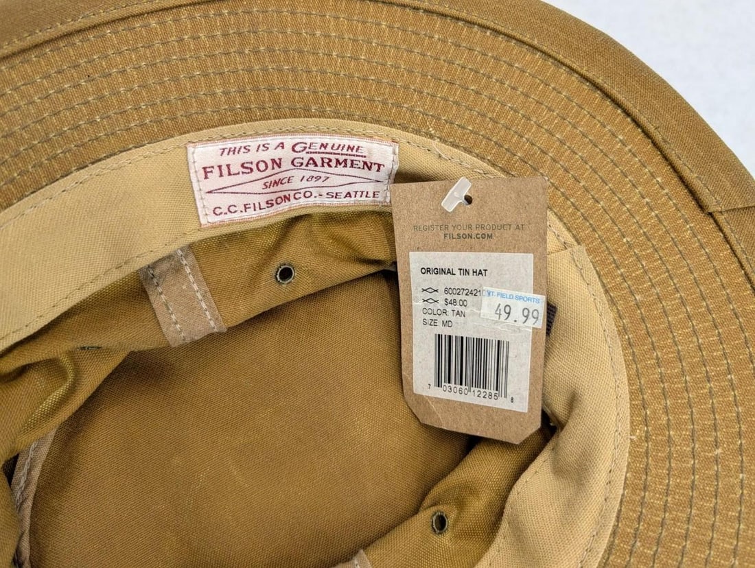 (2) Filson Original Tin Hat - 7