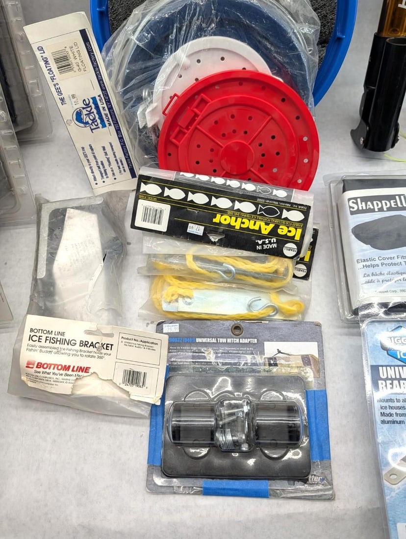 Large Ice Fishing Lot - 3