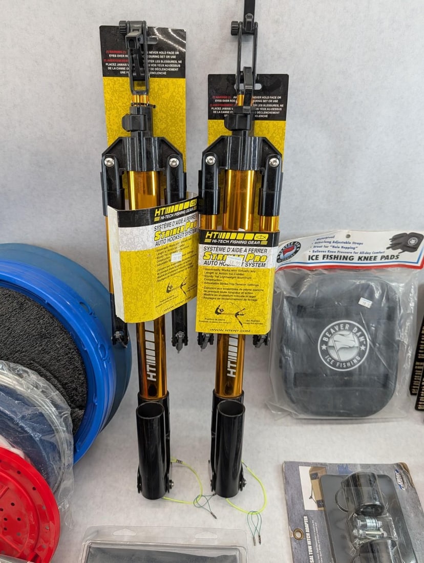 Large Ice Fishing Lot - 5