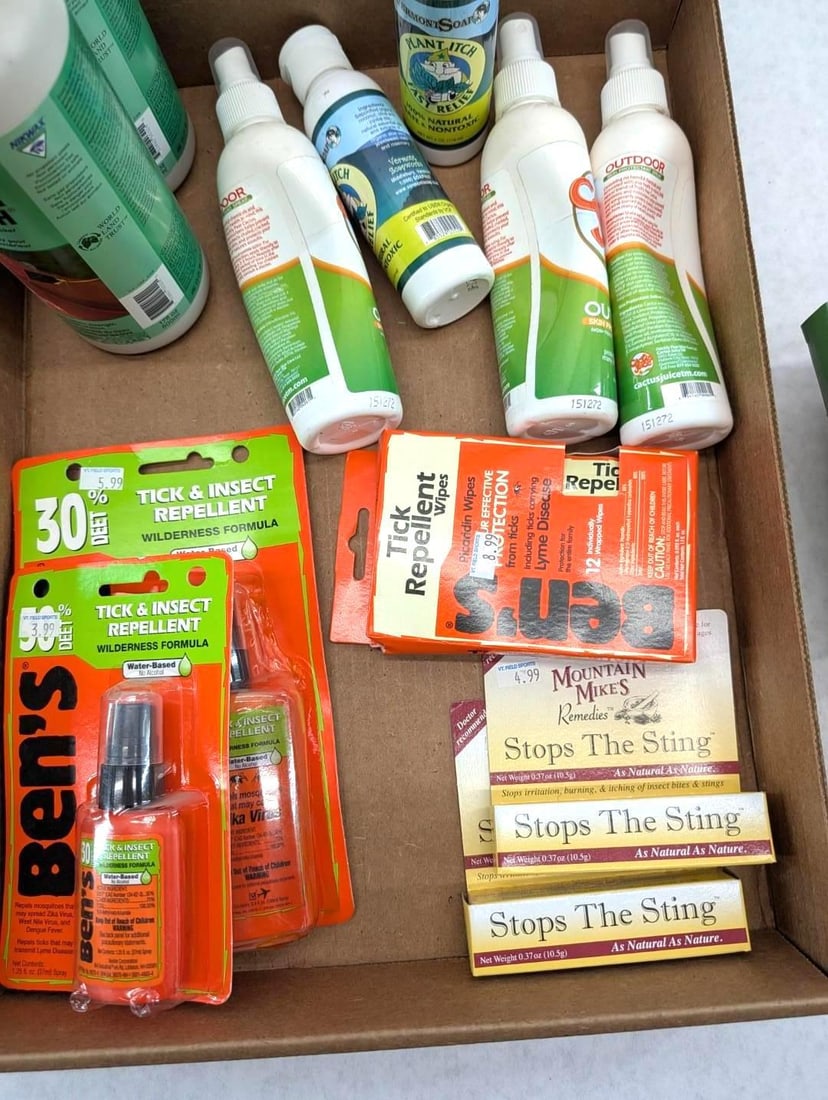 Asst. Bug Repellant, - 2
