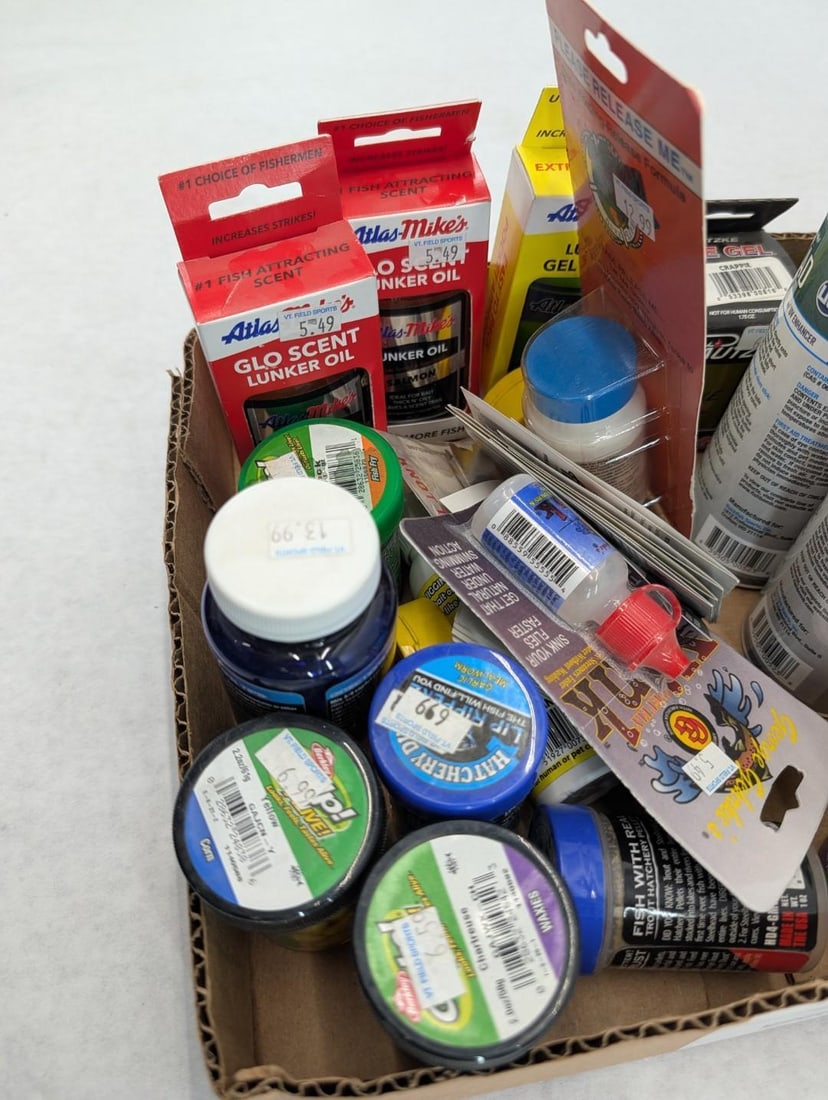 Asst. Fish Scents/Bait - 2