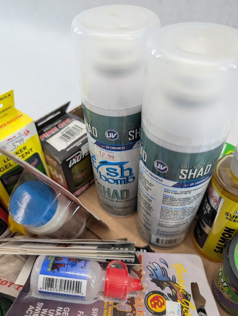 Asst. Fish Scents/Bait - 5