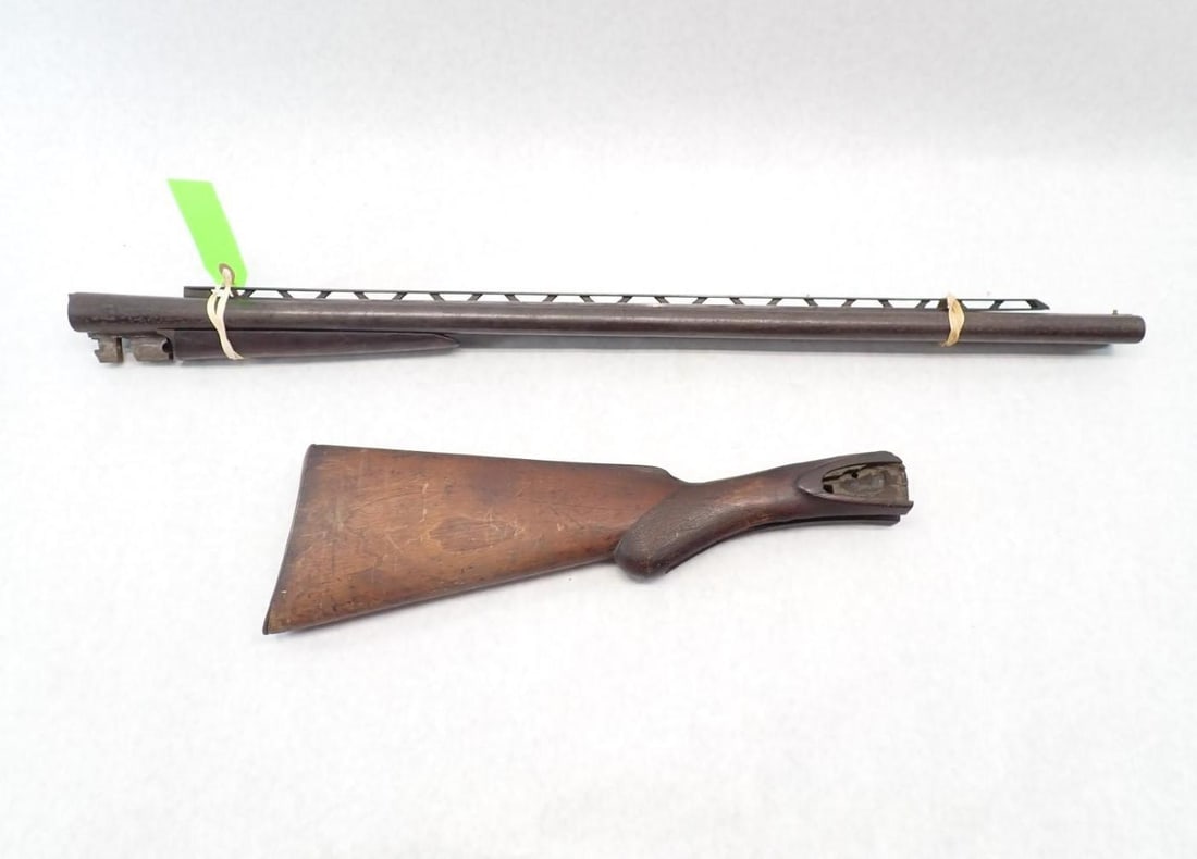 Shotgun Parts: incl.: 30.125" Belgium laminated side by side barrels