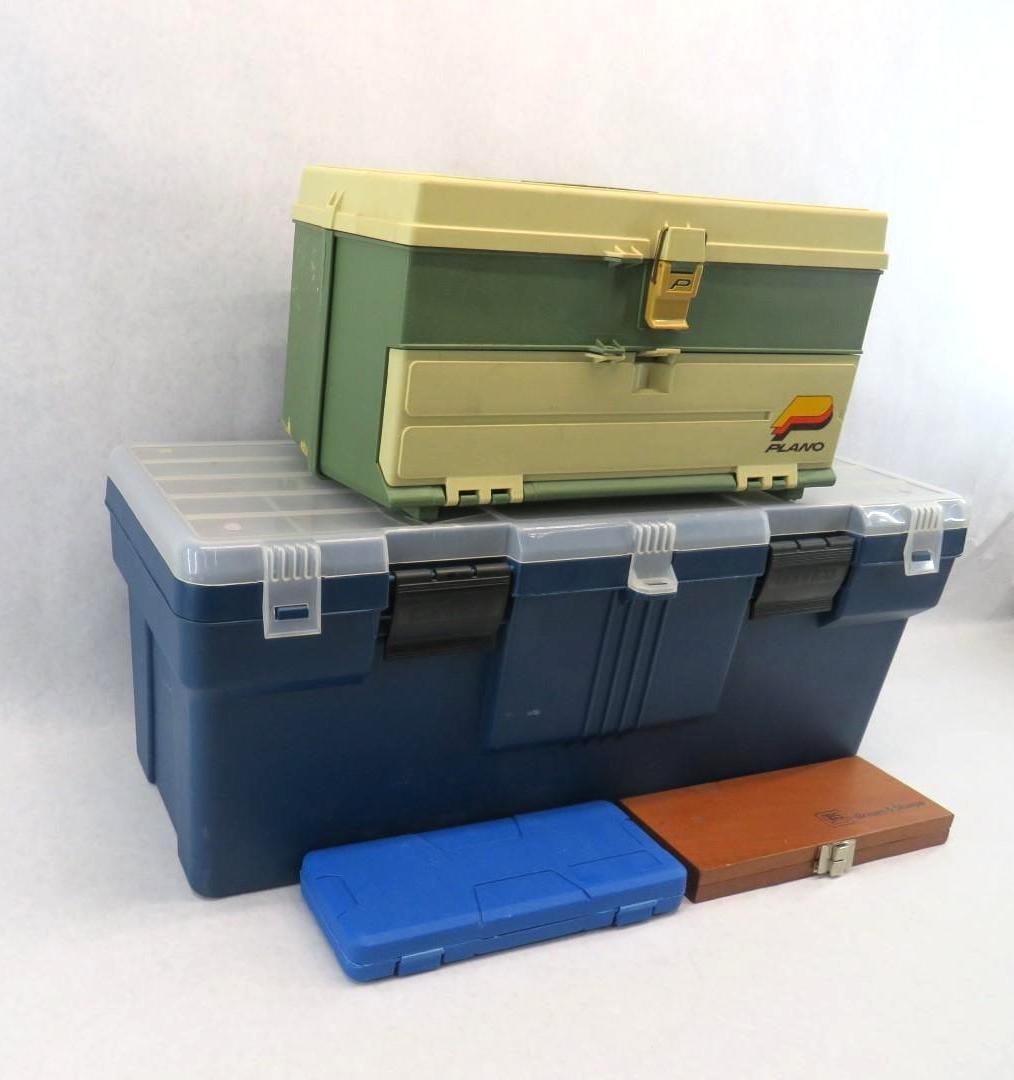 Range Box w/ Contents & Plano Tackle Box - 2