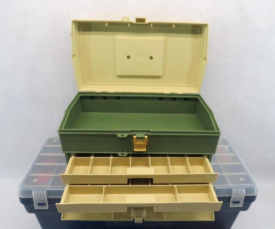 Range Box w/ Contents & Plano Tackle Box - 5