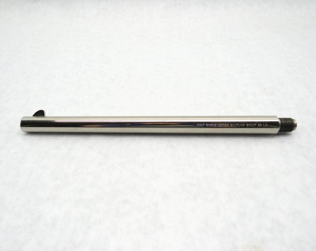Colt Single Action Buntline Scout Barrel: nickel, 9.5" oal, .22 LR