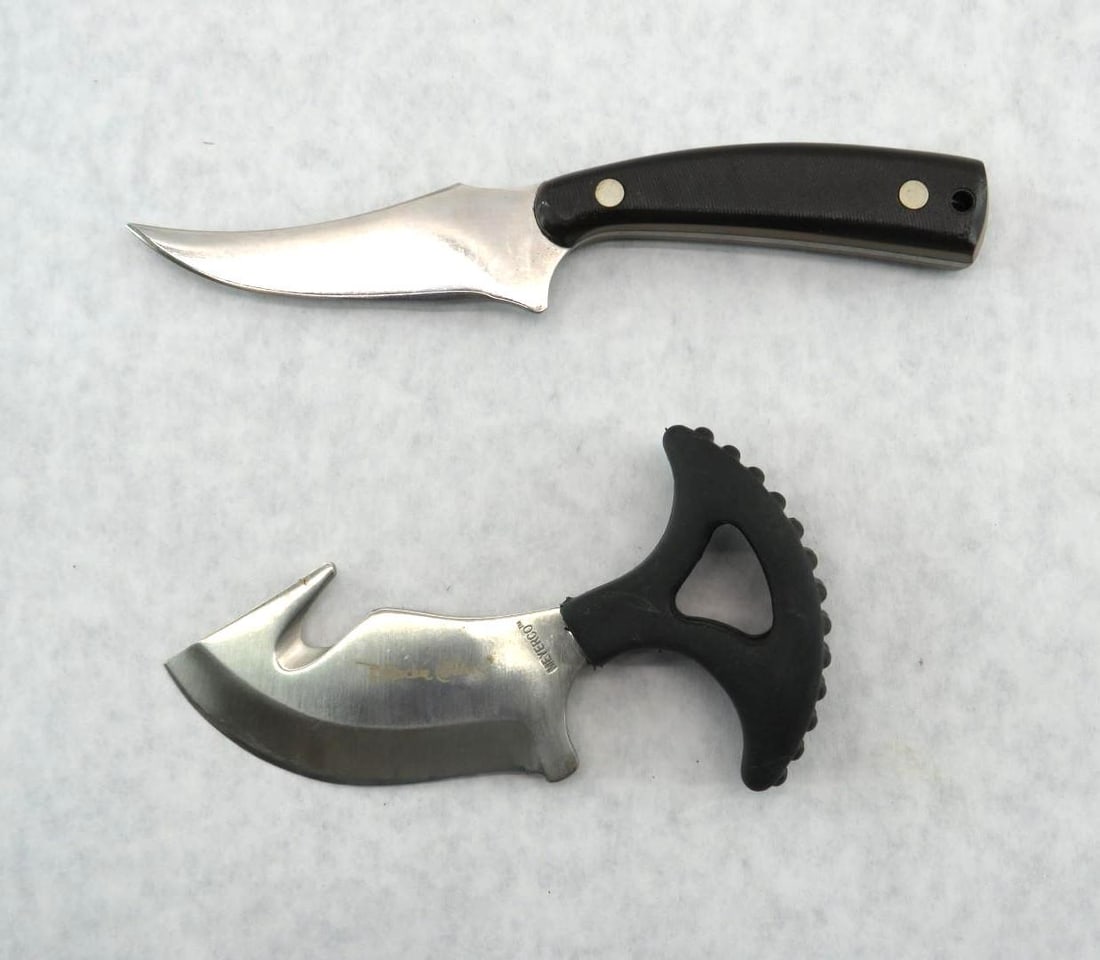 (2) Knives: Meyerco Skinner & Schrade Old Timer Sharp Finger