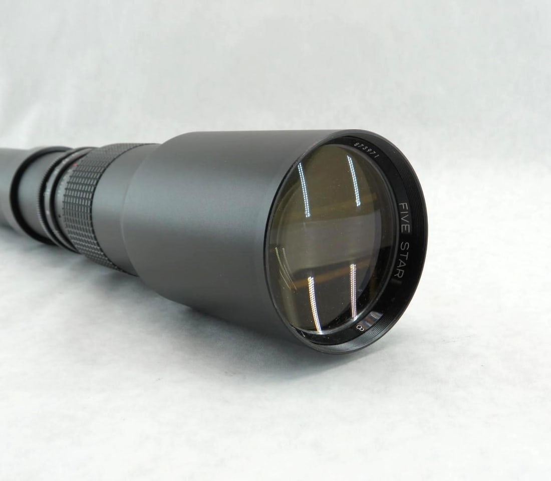 Vintage Five Star 1:8 f=500mm Camera Lens - 4