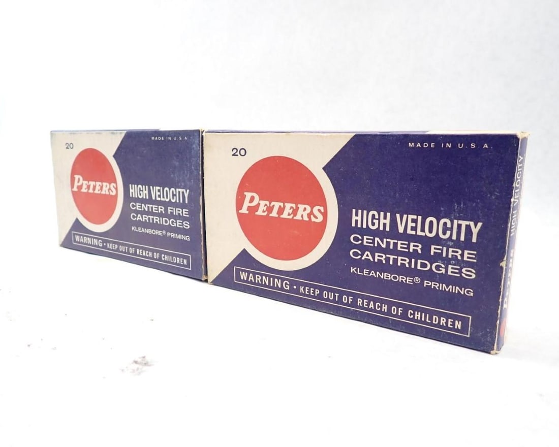 (2) Vintage Boxes of Peters .303 British Cartridges - 3