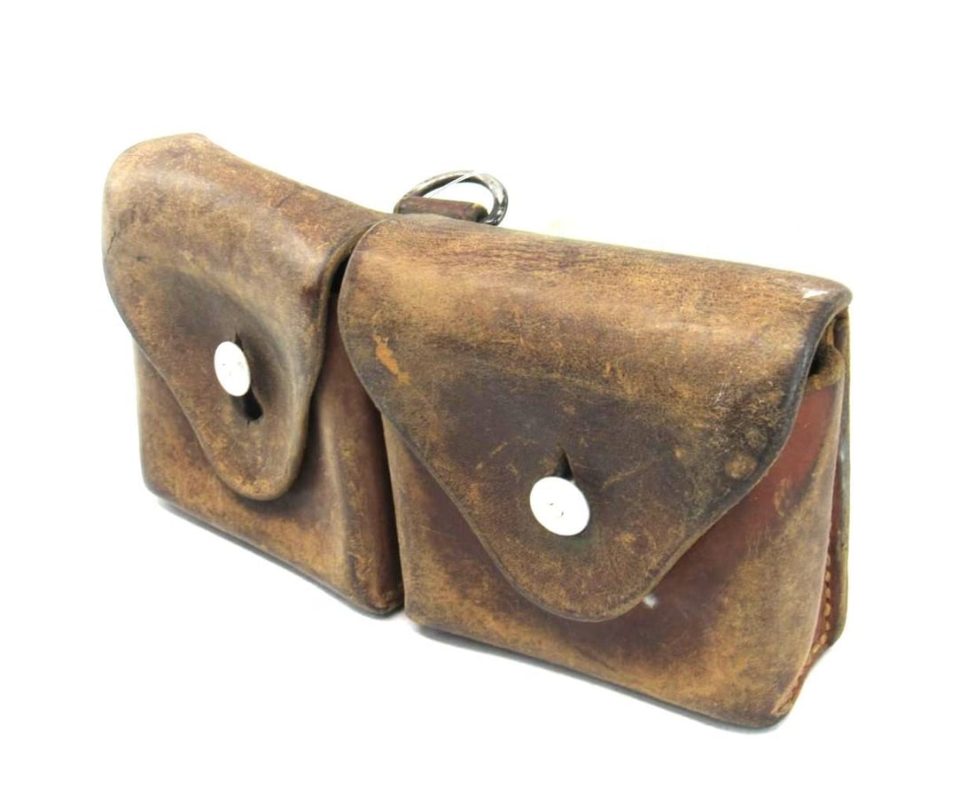 Vintage Swiss Army Ammo Pouch - 4