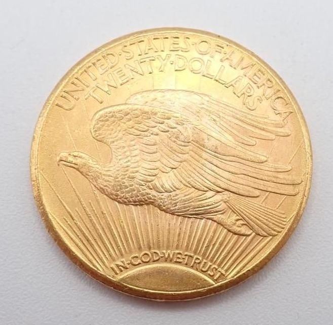 1927 U.S. Saint-Gaudens Gold Double Eagle - 2