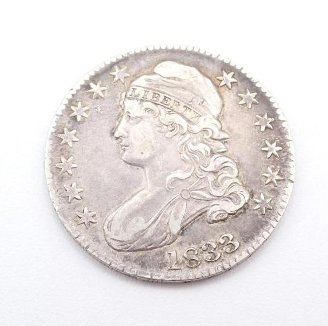 1833 U.S. Capped Bust Half Dollar (1 of 2)