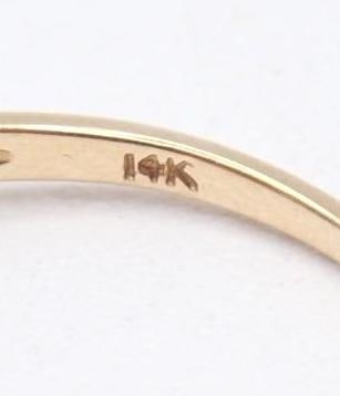 14K Yellow and White Gold and Diamond Ring - 3