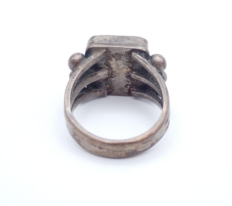 Sterling Silver and Turquoise Ring - 3