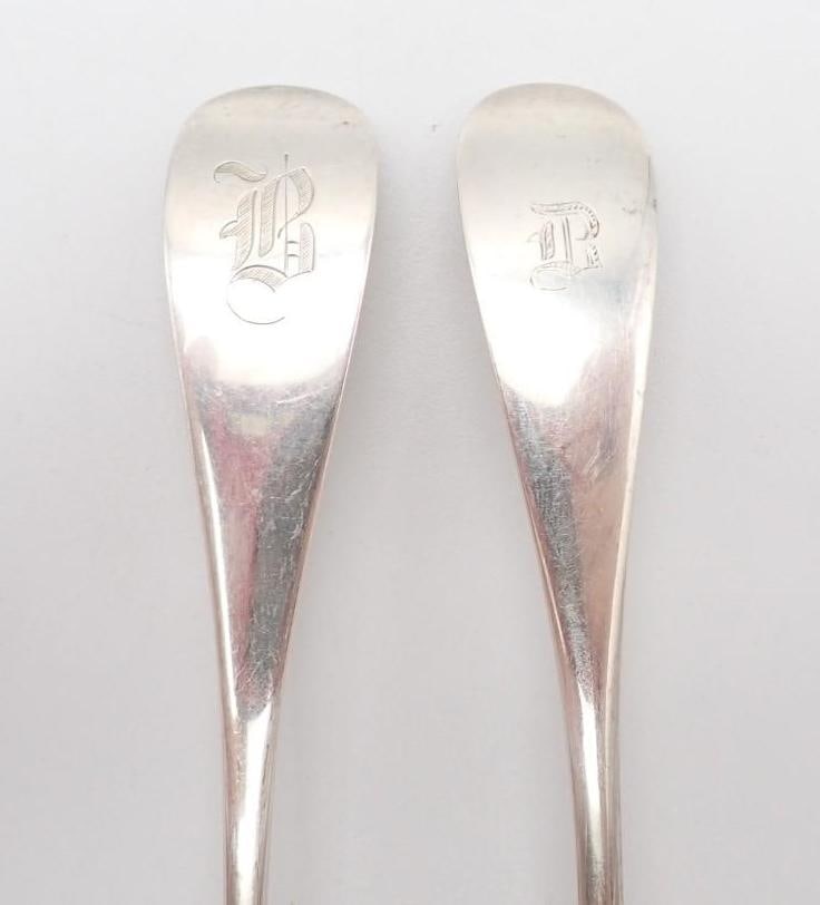 Set of (7) Durgin Sterling Silver Teaspoons - 2