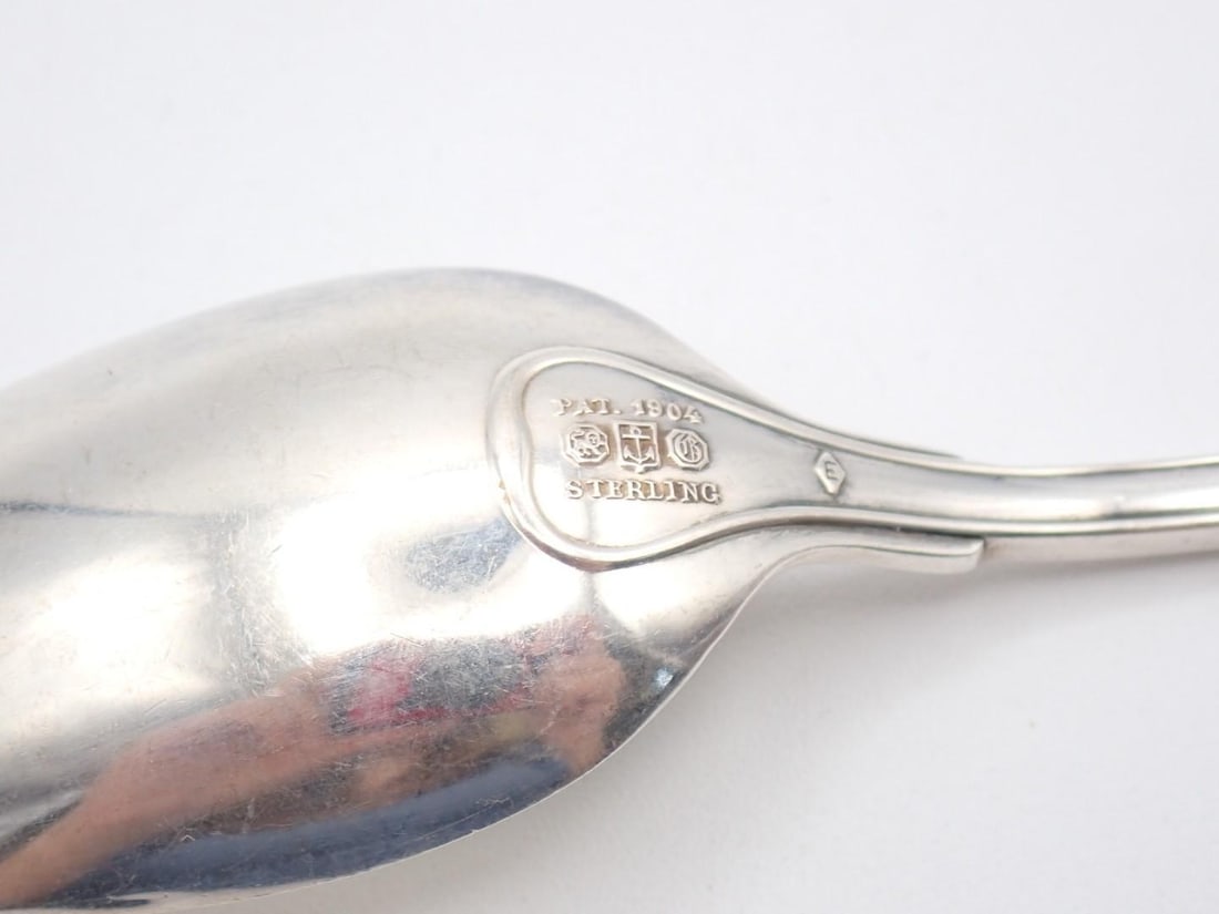 Set of (6) Gorham Sterling Silver Teaspoons - 4