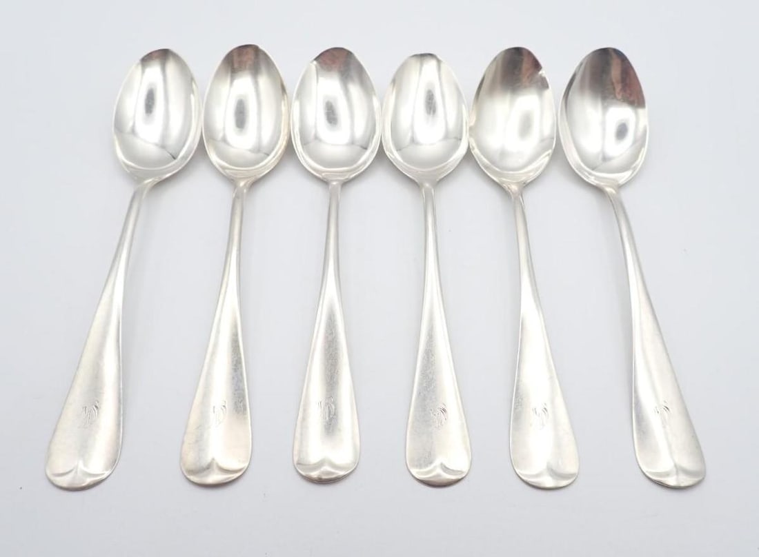 Assembled Set of (6) Sterling Silver Teaspoons - 2