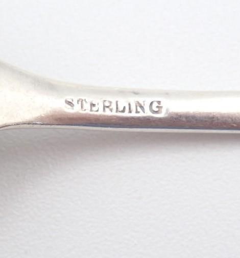 Assembled Set of (6) Sterling Silver Teaspoons - 4