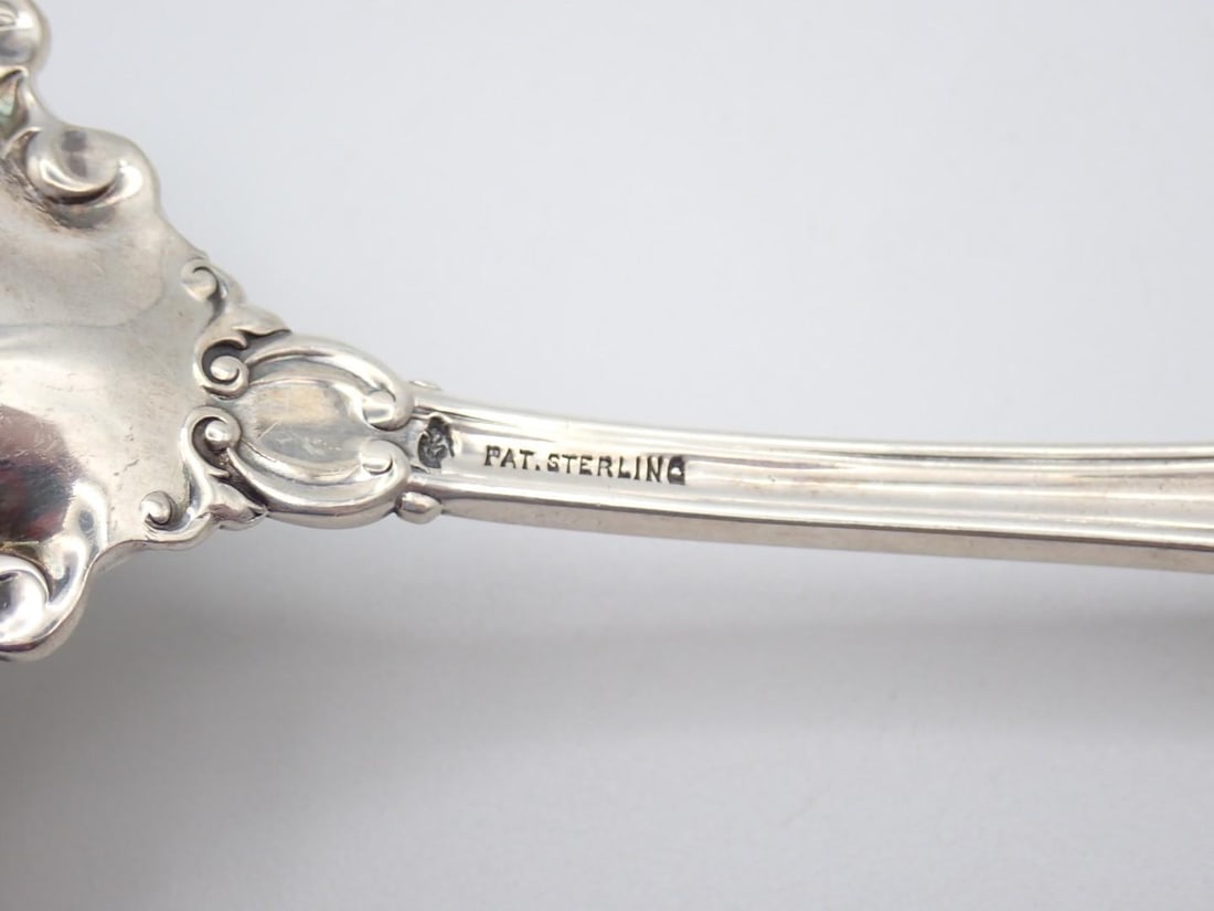 Sterling Silver Serving Spoon - 4