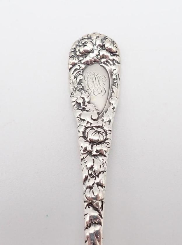 Durgin Sterling Silver Serving Spoon - 4