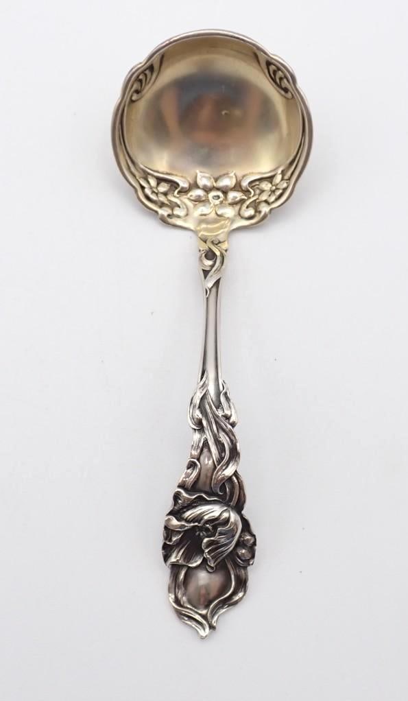 Fessenden Sterling Silver Ladle: 5" in length, 23.4 grams