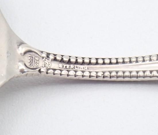 (2) Towle Pierced Sterling Silver Serving Spoons - 6
