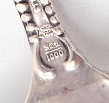 (2) Towle Pierced Sterling Silver Serving Spoons - 7
