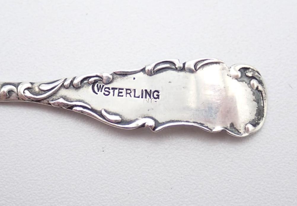 (4) Sterling Silver Salt Spoon - 5
