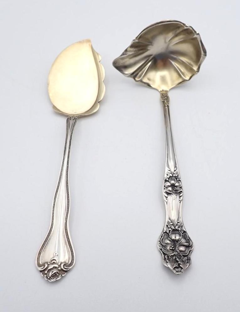 (2) Sterling Silver Serving Pieces - 2