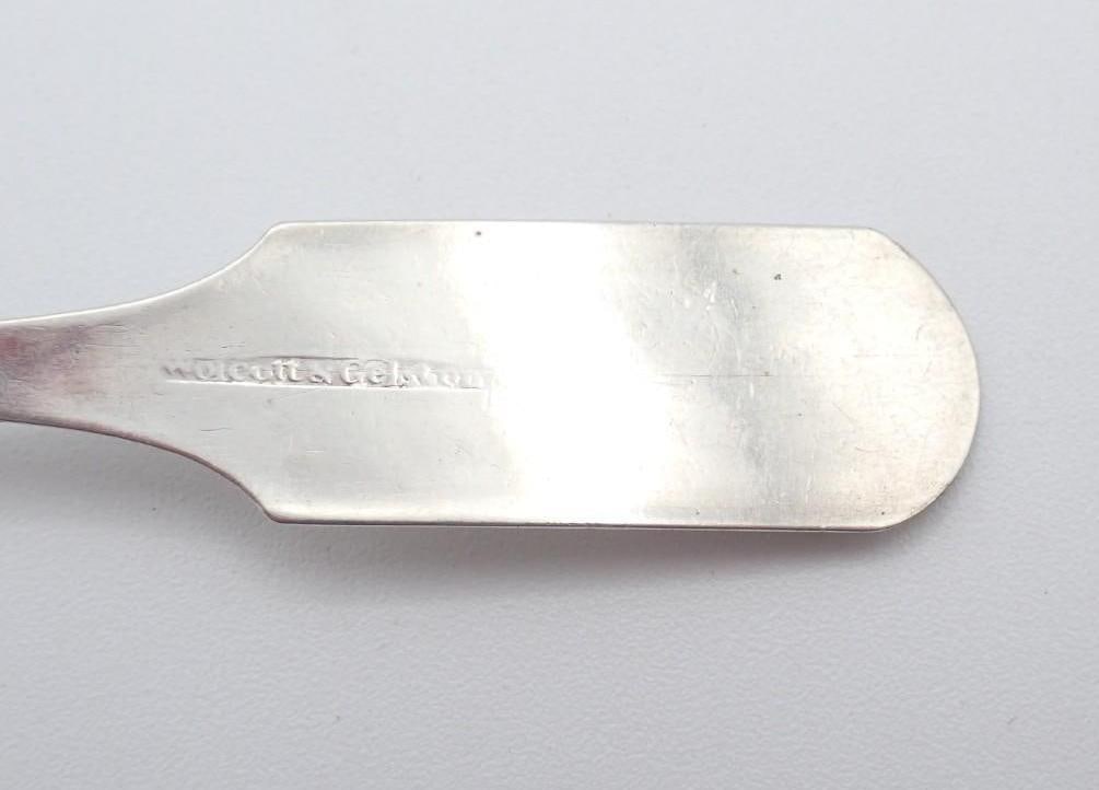 Wolcott & Gelston Coin Silver Spoon - 5