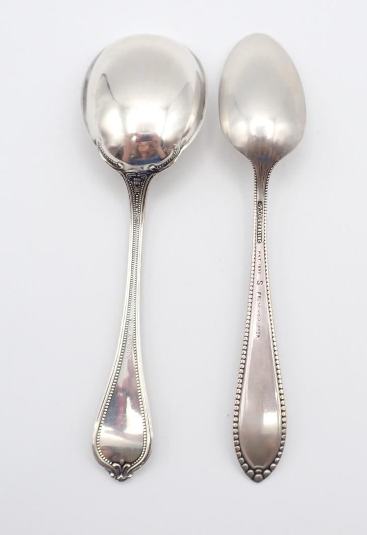 (9) Sterling Silver Spoons - 12