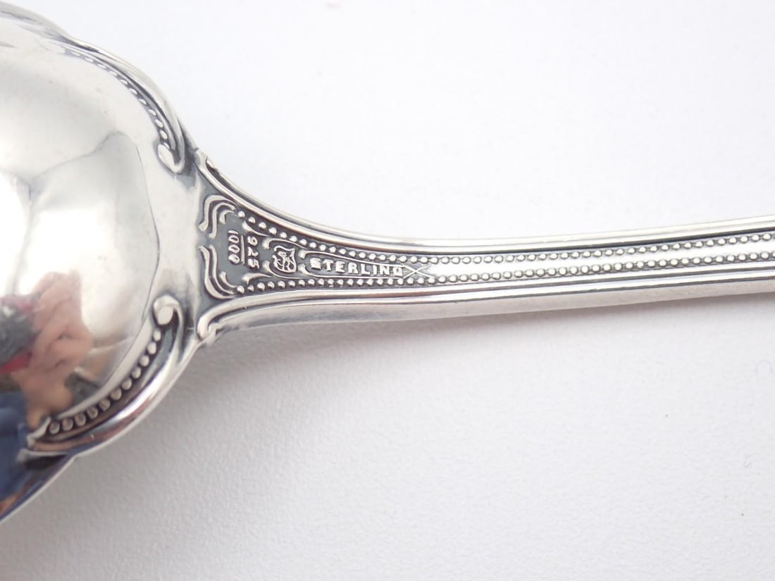 (9) Sterling Silver Spoons - 15