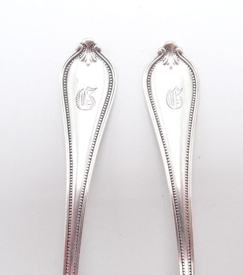 (9) Sterling Silver Spoons - 4