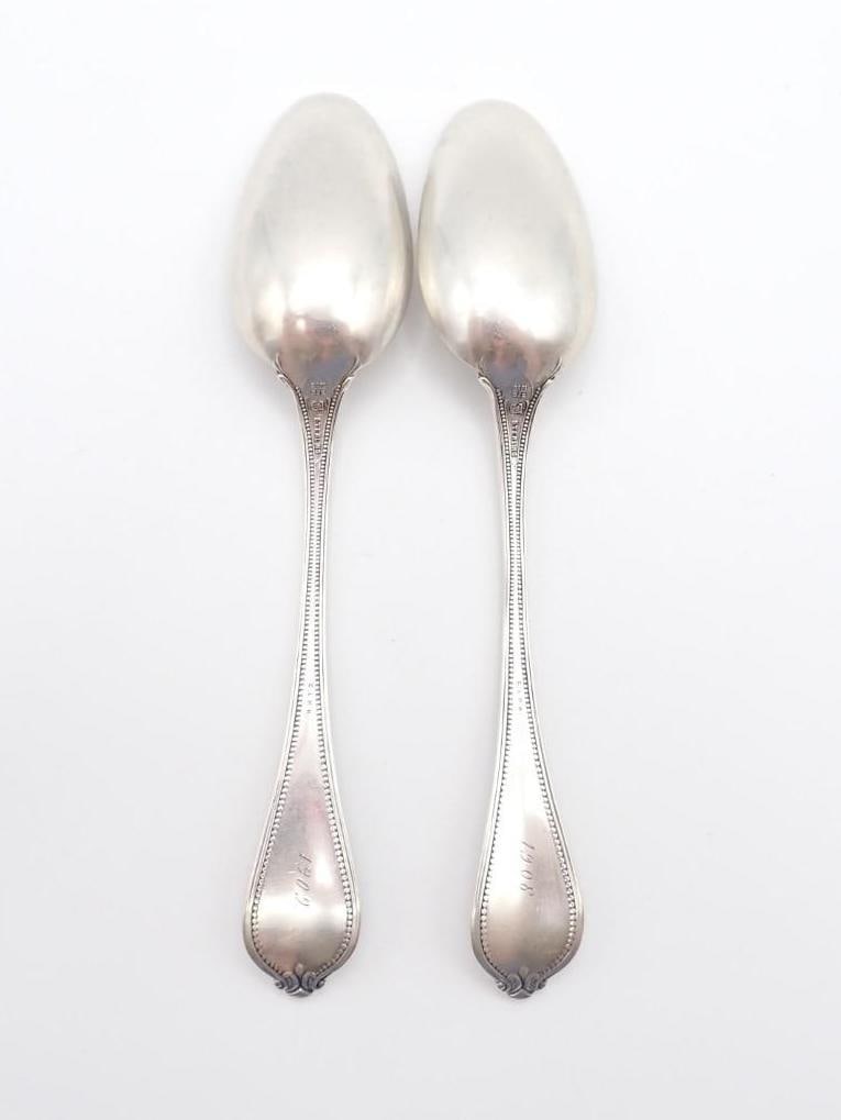 (9) Sterling Silver Spoons - 6