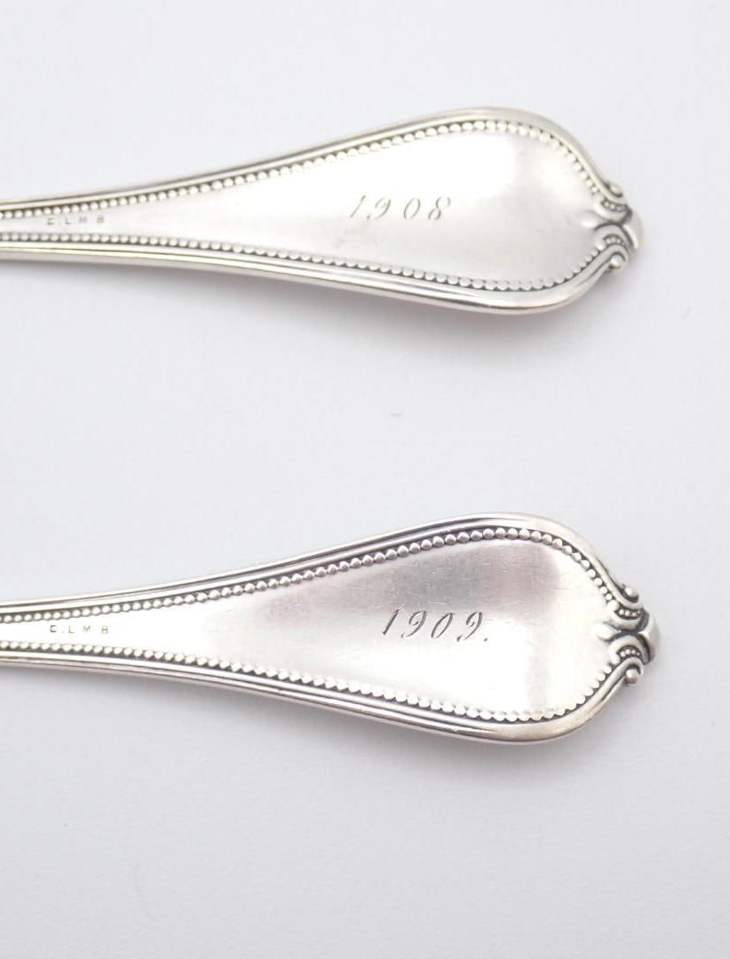 (9) Sterling Silver Spoons - 7