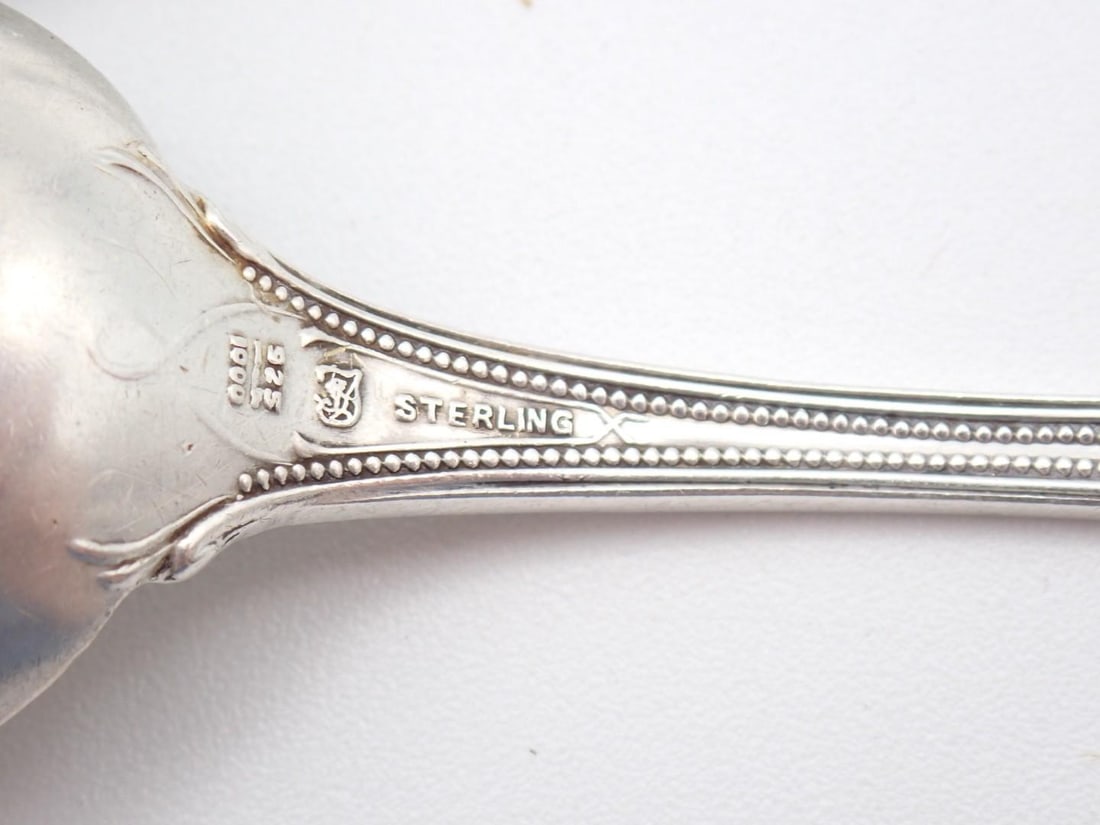 (9) Sterling Silver Spoons - 8