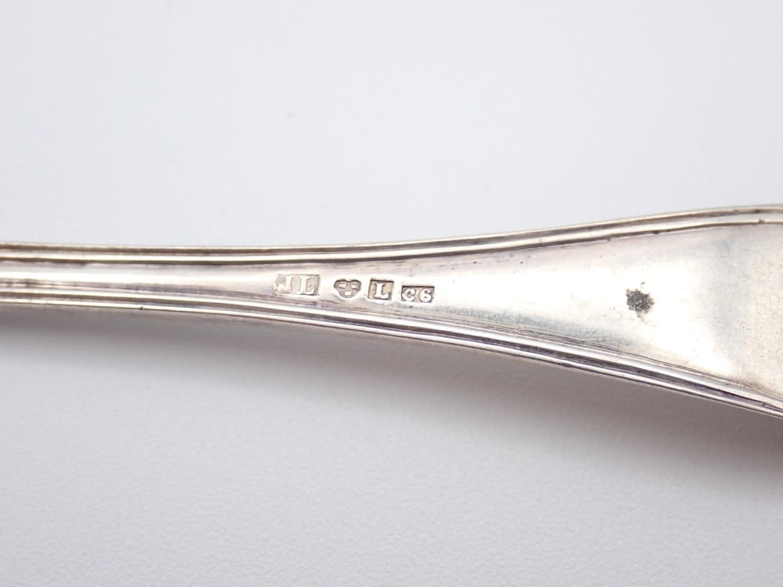 (15) 19th Century Swedish Silver Spoons - 4