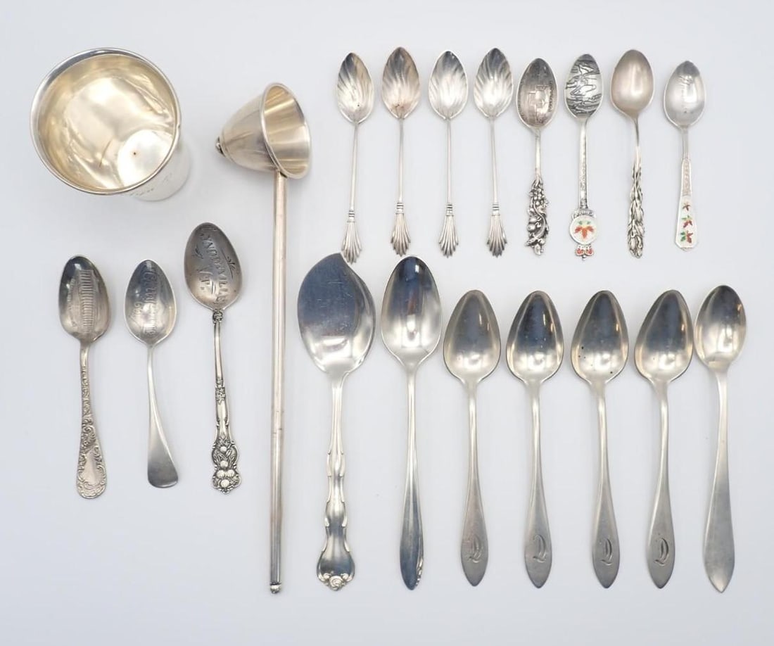 (20) Sterling Silver Flatware Articles: 359.7 grams