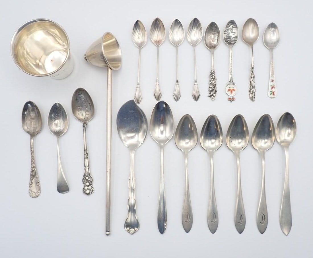 (20) Sterling Silver Flatware Articles - 2